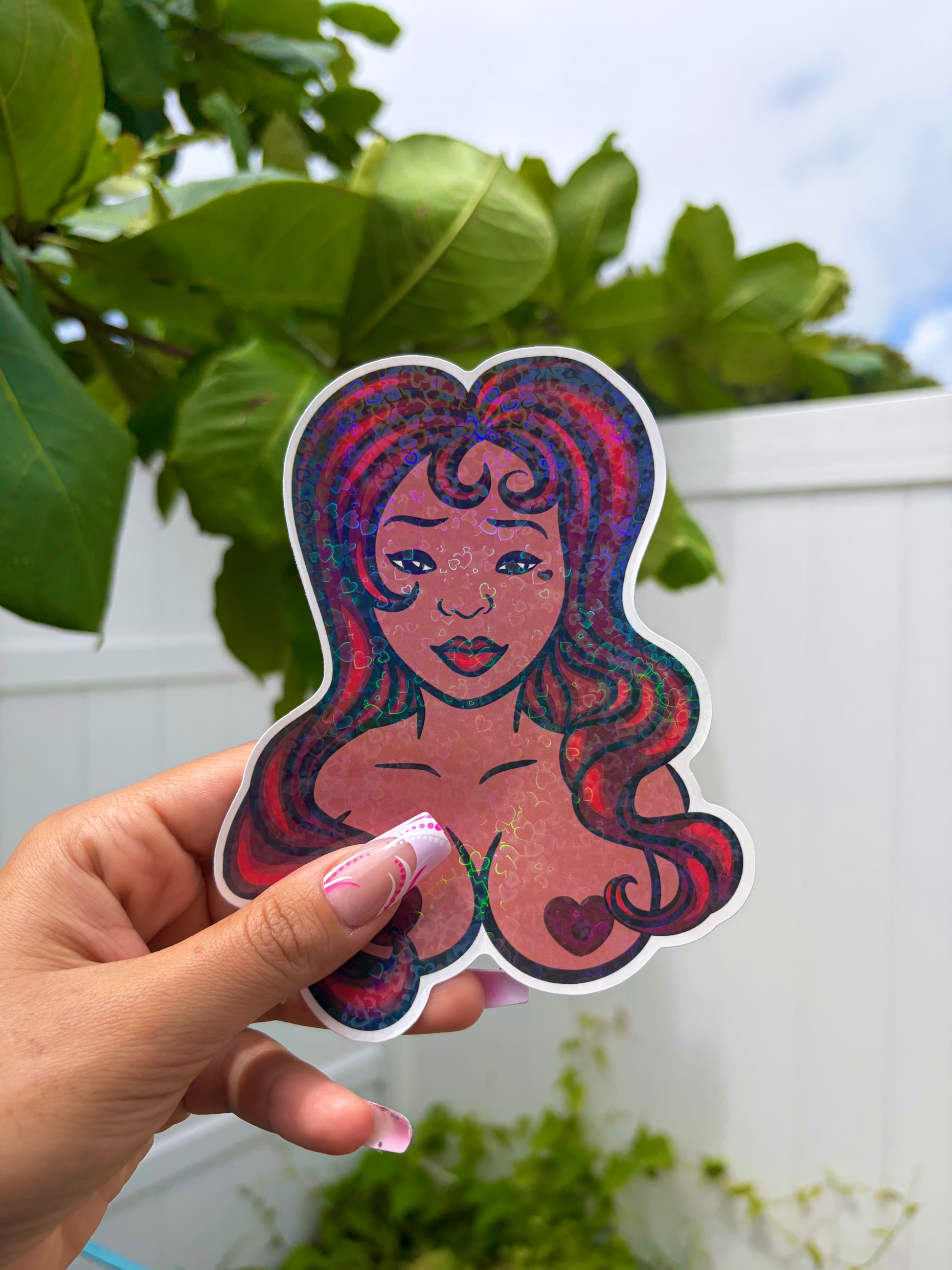 Scarlett Vinyl Sticker