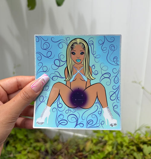 Icy Vinyl Sticker